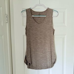 Sleeveless Tan Top